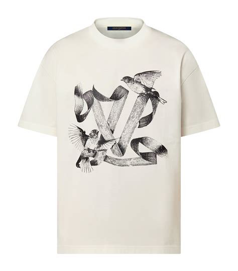 t shirt louis vuitton homme blanc|louis vuitton t shirt men's.